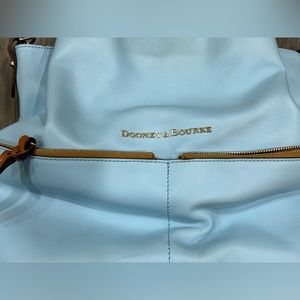 Dooney & Bourke large leather tote (light blue)